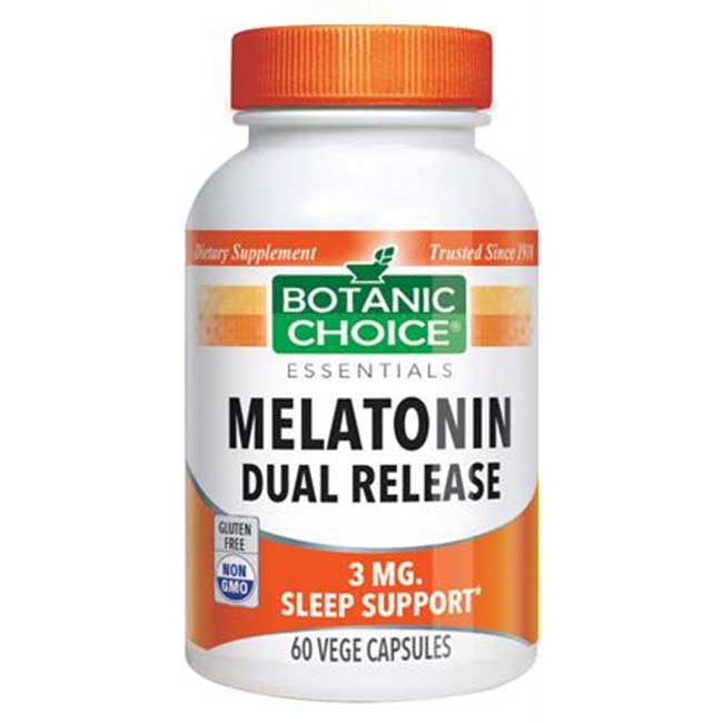 Мелатонин 3 mg. Двойно освобождаване
