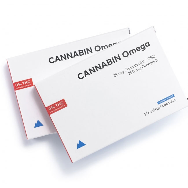 CANNABIN Omega, 500 mg CBD per box Снимка #0