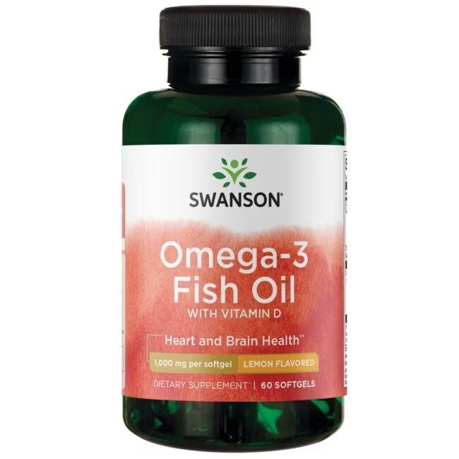 Омега-3 рибено масло с витамин D с вк..