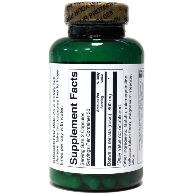 Swansonvitamins.bg Босвелия 100 капсули 400 мг