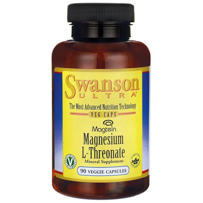 Swansonvitamins.bg Магнезиев Л-Треонат 90 веге капсули 718 мг