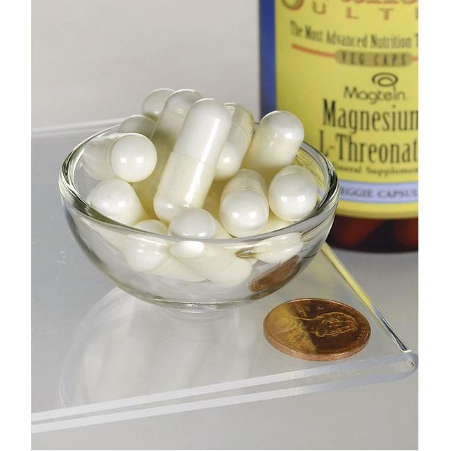 Swansonvitamins.bg Магнезиев Л-Треонат 90 веге капсули 718 мг