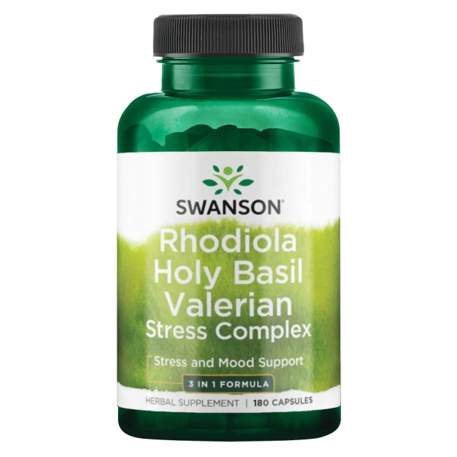 Родиола, Босилек, Валериан Стрес Комп..