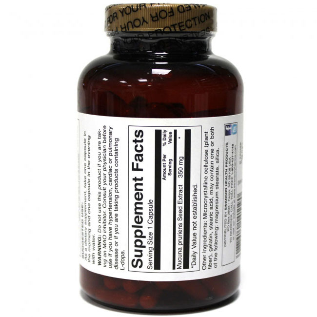 Swansonvitamins.bg Кадифен Боб 200 капсули 350 мг